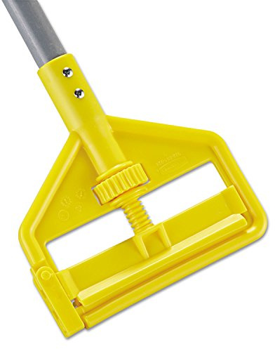 Rubbermaid Commercial Products Commercial FGH14600GY00 Invader Manche en fibre de verre pour serpillière avec ouverture latérale Gris 152 cm