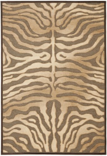 SAFAVIEH Traditionell Teppich für Wohnzimmer, Esszimmer, Schlafzimmer - Paradise Collection, Kurzer Flor, Mokka, 160 X 229 cm
