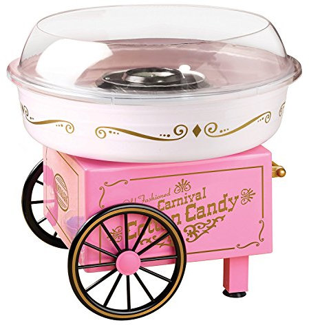 Nostalgia Electrics PCM305 Sugar Machine Cotton 450 W Pink White