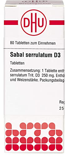SABAL SERRULATUM D 6 Tabletten 80 St