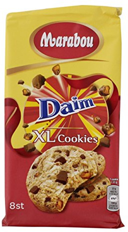 Marabou - Daim XLCookies - 8St