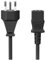 Wentronic Netzkabel (Schweiz-Stecker auf IEC-Buchse) 2 m schwarz