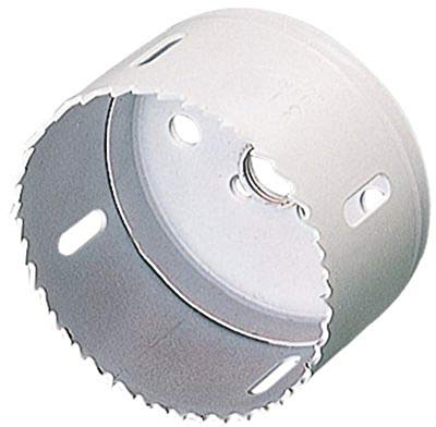 wolfcraft Bi-Metall-Lochsägeneinsatz I 3768000 I Für Metalle, Kunststoffe, Holz und Trockenbaumaterialien, Gewindeanschluss 5/8“, Schnitttiefe 40 mm