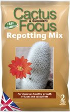 Growth Technology Cactus & Succulent Focus & Repotting Mix Cactus & Succulent Focus 300ml