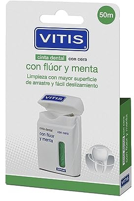 Cinta Dent Vitis Fluor/Menta Pack Duplo