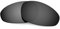HKUCO Mens Replacement Lenses For Oakley Straight Jacket (1999) Sunglasses Black Polarized