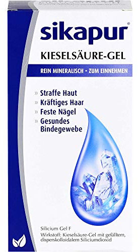 Sikapur Kieselsäure-Gel 500ml Zur Stärkung von Nägeln und Haaren, des Bindegewebes und bei Reizzuständen der Haut