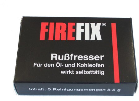 FireFix 2032 Rußentferner für Öl-und Kohleöfen, 5 Reinigungstüten