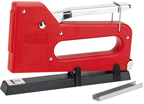 Draper Redline 67673 100 x 12 mm Staple Gun/Tacker Complete with Staples