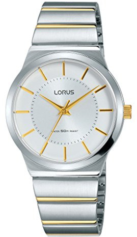 Lorus Watches Damen-Armbanduhr Fashion Analog Quarz Edelstahl RRS91VX9