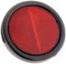 HELLA 8RA 002 016-121 Rückstrahler - Lichtscheibenfarbe: rot - rund - Anbau/geschraubt - hinten