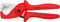 Knipex Plasticut Tagliatubi per Guaine Protettive E Tubi Flessibili in Plastica Rinforzata con Fibra Di Vetro 25 Mm (Confezione Self-Service/Blister) 90 20 185 Sb