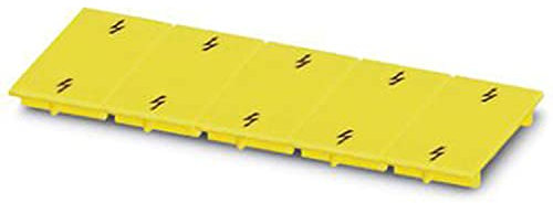 PHOENIX CONTACT WS UT 35 Warnschild für UT-Klemmenblock, Gelb, 10 Stück