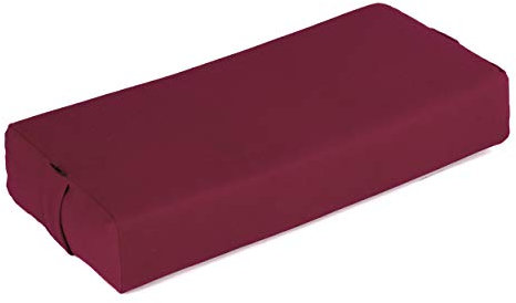 Yogistar Yoga-Bolster Yin - Eckig Bordeaux