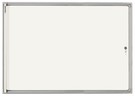 Franken vitrine d'affichage x-tra ! line ® pour a4, 8 x 96 x 68 x 3 cm, blanc, magnétique