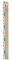 Opti P60-35-00837 - Cerniera lampo 100% poliestere, 00837 verde, 35 cm