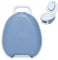 My Carry Potty - Blue Pastel Travel Potty, Award-Winning Portable Toddler Toilet Seat for Kids to Take Everywhere