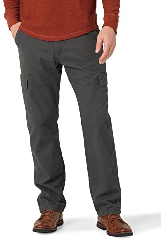 Wrangler Authentics Cargohose für Herren, mit Fleece gefüttert