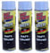 3x 500 ml FAST FINISH Car Rallye Haftgrund Grundierung Grau Spraydose 292811