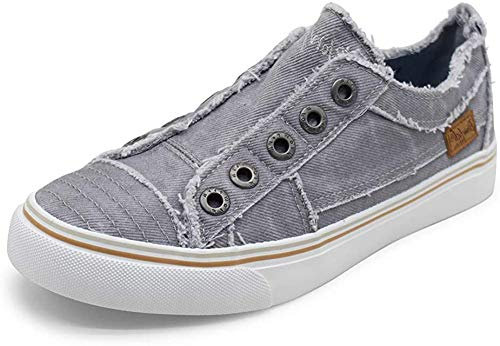 Blowfish Malibu Play, Zapatillas de Moda Mujer, Gris, 39.5 EU