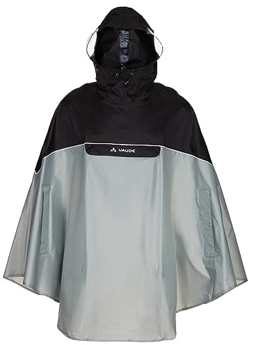 VAUDE 6809 Poncho imperméable Gris Clair FR : XL (Taille Fabricant : XL)
