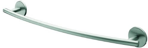 Bisk 72086 Virginia Handtuchhalter einarmig, gebürstetes Nickel, 61 x 62 x 10,5 x 6 cm