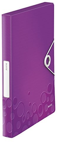 Leitz WOW – Ordner (violett, Polypropylen (PP), A4)