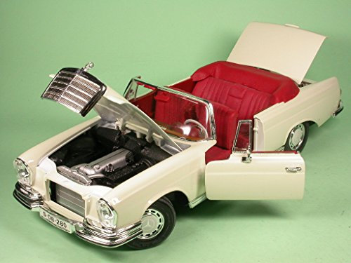 Mercedes W111 280SE Cabrio Modellauto Maisto 1:18