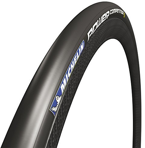 Michelin Power Competition Cubierta Plegable, Unisex Adulto, Negro, 700 x 23 mm