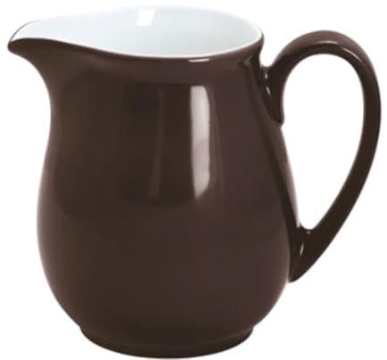 KAHLA 571003A72605C Pronto Colore Milchkännchen 0,25 l chocolate brown|brauner Sahnegießer aus Porzellan