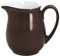 KAHLA 571003A72605C Pronto Colore Milchkännchen 0,25 l chocolate brown|brauner Sahnegießer aus Porzellan
