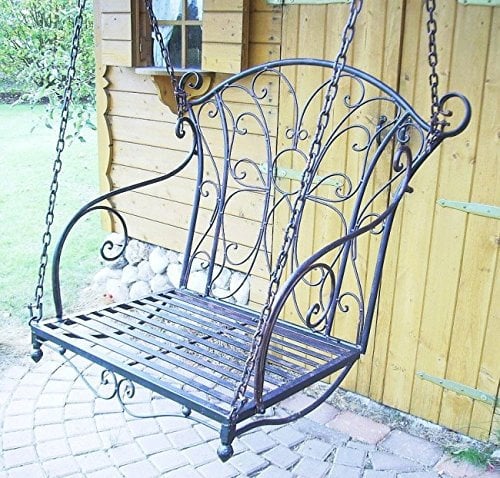 DanDiBo Hängesessel Relax Schaukel mit Ketten Hängebank Gartenschaukel Hollywoodschaukel