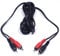 Skytronic Twin RCA Phono to RCA Phono Audio Cable 2.5m – Stereo HiFi Signal Patch Lead for Amplifiers, TVs, DJ & Audio Equipment, Colour Coded Plugs