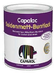 Caparol Capalac Seidenmatt Buntlack 750ml RAL 9001 Cremeweiß
