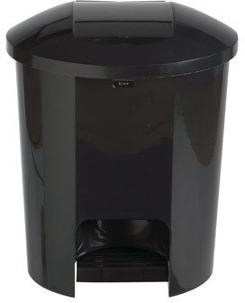 Umbra 084803-041 Step Abfallbehälter 32 l mit Metallfinish schwarz