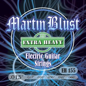 Martin Blust E-Gitarren-Saiten-Set .013 - .060 Extra Heavy - EH155