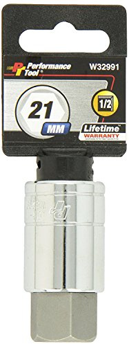 PERFORMANCE TOOL Douille hexagonale W32991, 21 mm