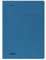 Original Falken 100er Pack Recycling-Schnellhefter DIN A4 blau. Made in Germany Blauer Engel Hefter Papphefter Kartonschnellhefter Schulhefter Pappordner Mappe Schulordner ideal für Schule und Uni