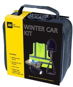AA Winter Snow Car Kit with folding AA Snow Shovel