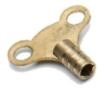 Radiator Keys Easigrip Brass (1 Pc)