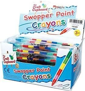 24 x Swop Point Crayons