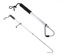 Soytich Angelspeer Teleskop Gaff Stufenlos Teleskopierbar 40 bis 92cm Speer (Gaff92)