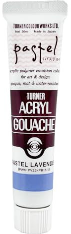 20ml Turner Acrylic Gouache Pastel Lavender 178