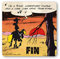 Logoshirt® Lucky Luke I Poor Lonesome Cowboy I Untersetzer | Kork | 10x10cm | langlebiger Druck | Lizenziertes Originaldesign
