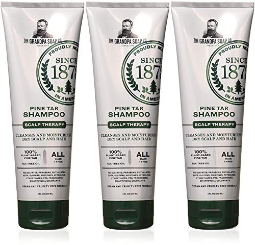 Grandpa's Soap: Pine Tar Shampoo, 8 oz (3 pack)