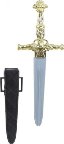 Dolch in Scheide, ca. 26 cm