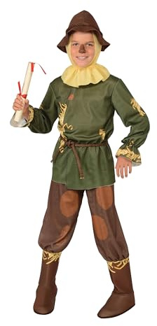 Rubie's Official The Wizard of Oz Scarecrow Childs Costume, Kids Fancy Dress