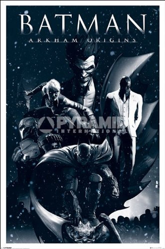 Batman Arkham Origins Montage Maxi Poster