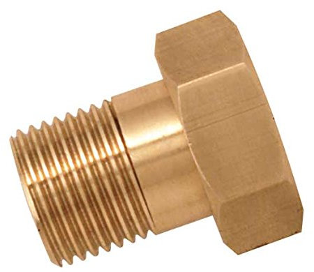 Boutté 3135469 ER20 Raccord compteur laiton femelle 20 x 27 mâle 15 x 21 écrou mobile