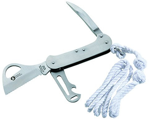 Icel Ibberson Segler-Taschenmesser, Edelstahl-Griffscha Messer, Mehrfarbig, One Size